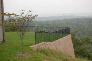 EXTERIOR FENCING CURVED