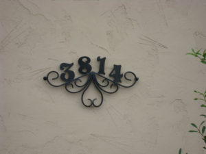 HOUSE NUMBERS