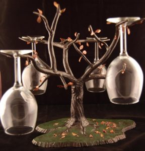 WINE GLASS TREE