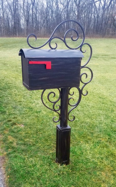 BIG SCROLL MAILBOX