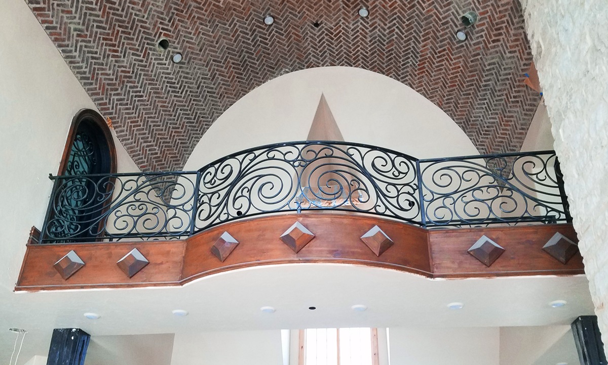 Interior Balconies by Advanced Welding Architectural Blacksmith